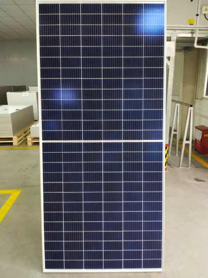 새로운 기술 태양 전지 패널 430W 하프 컷 양면 고품질 에너지 태양 광 시스템 전기 지상 지붕 시트 태양 전지 패널 제품